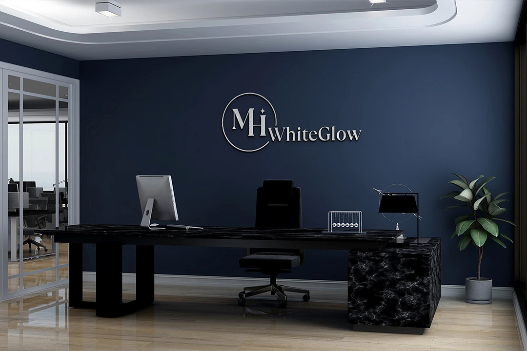 MH White Glow Branding